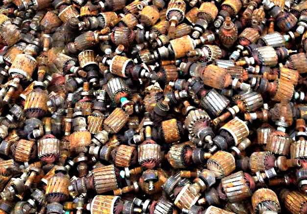 废旧电机转子回收处理生产线